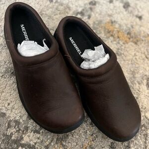 Merrell espresso encore gust 2 Men's Slip-On Loafers size 7W!